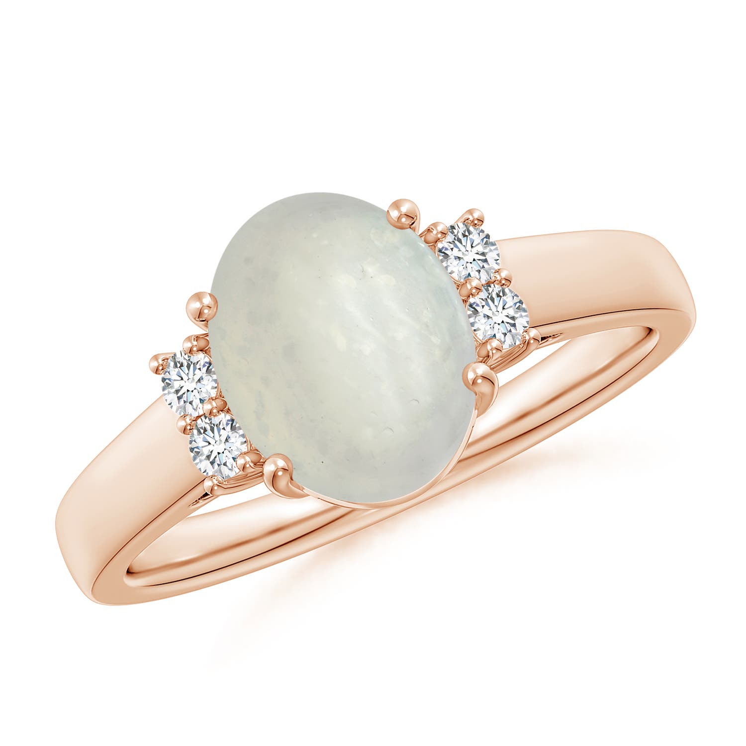 A - Moonstone / 1.8 CT / 14 KT Rose Gold