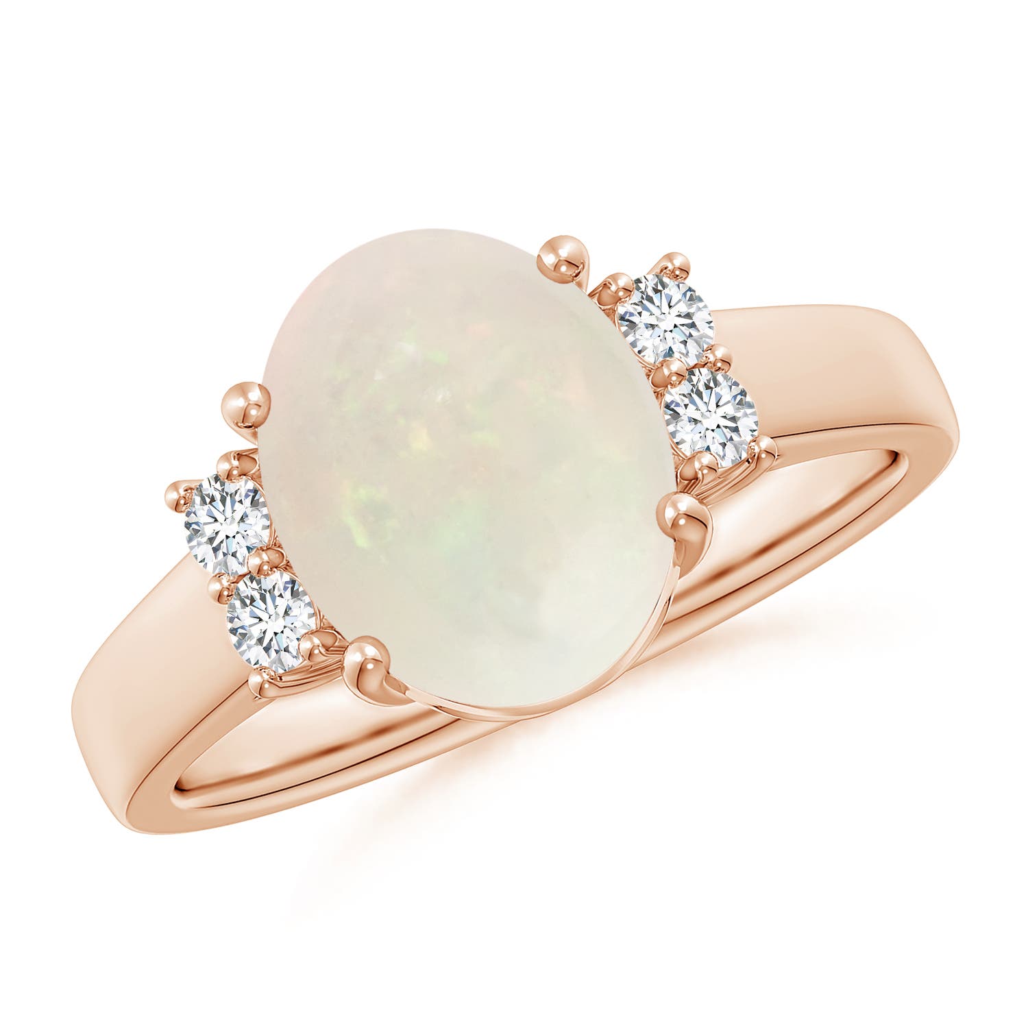 A - Opal / 1.61 CT / 14 KT Rose Gold