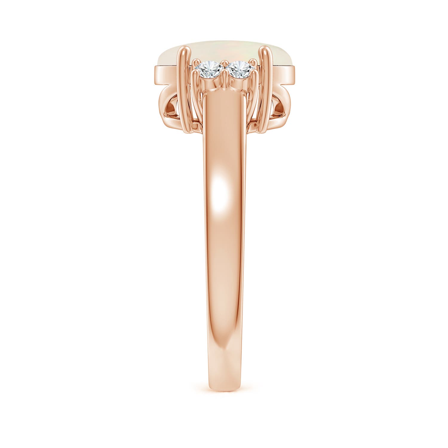 A - Opal / 1.61 CT / 14 KT Rose Gold