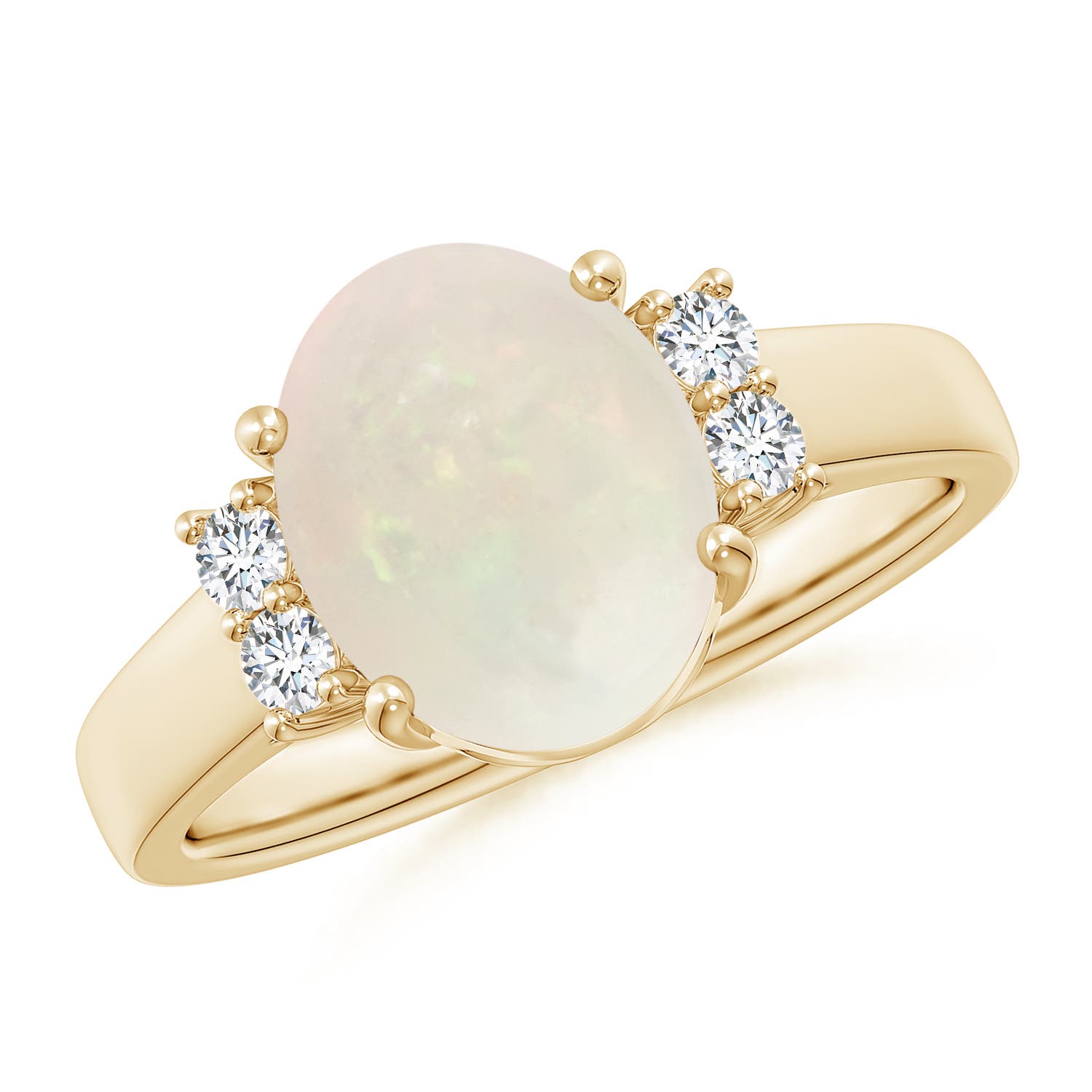 A - Opal / 1.61 CT / 14 KT Yellow Gold