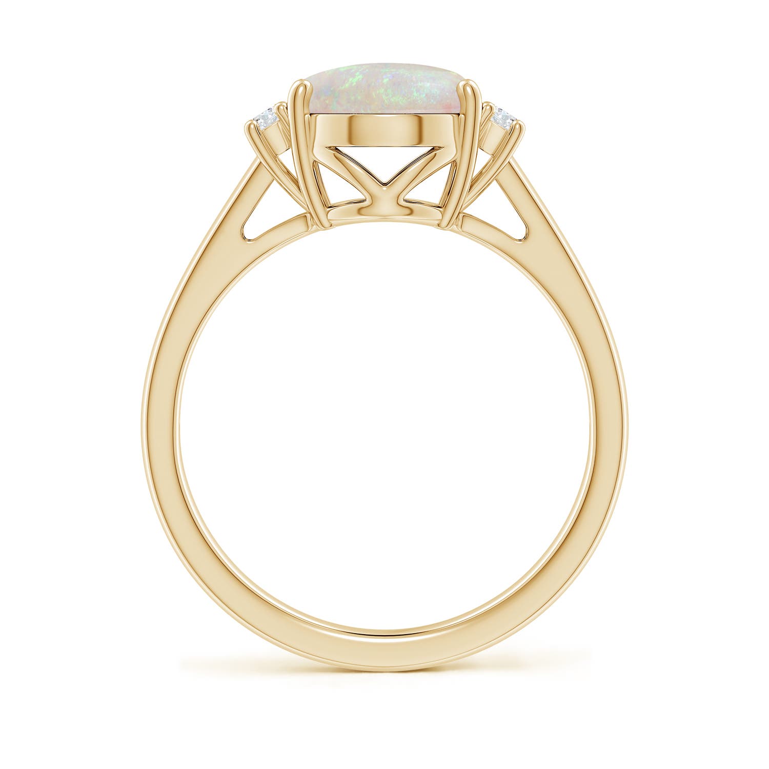 AA - Opal / 1.61 CT / 14 KT Yellow Gold