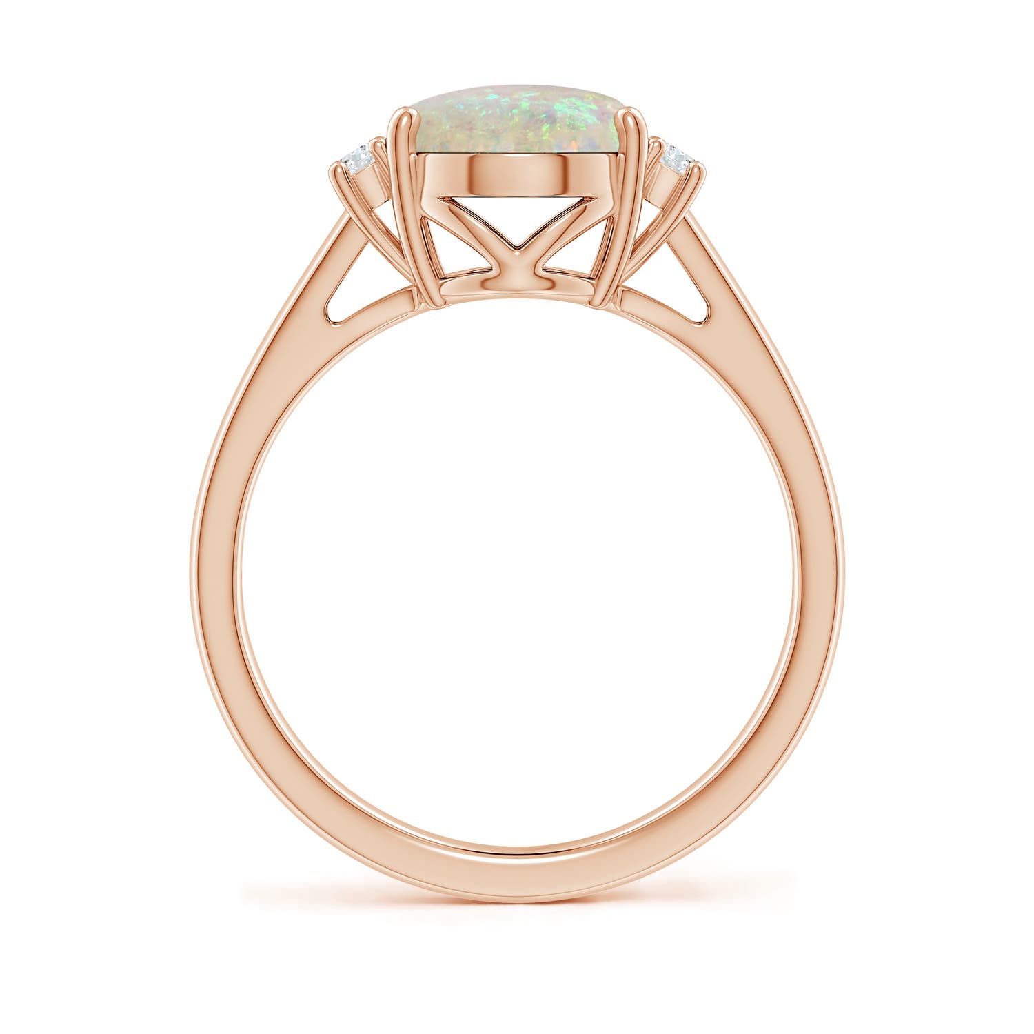 AAA - Opal / 1.61 CT / 14 KT Rose Gold