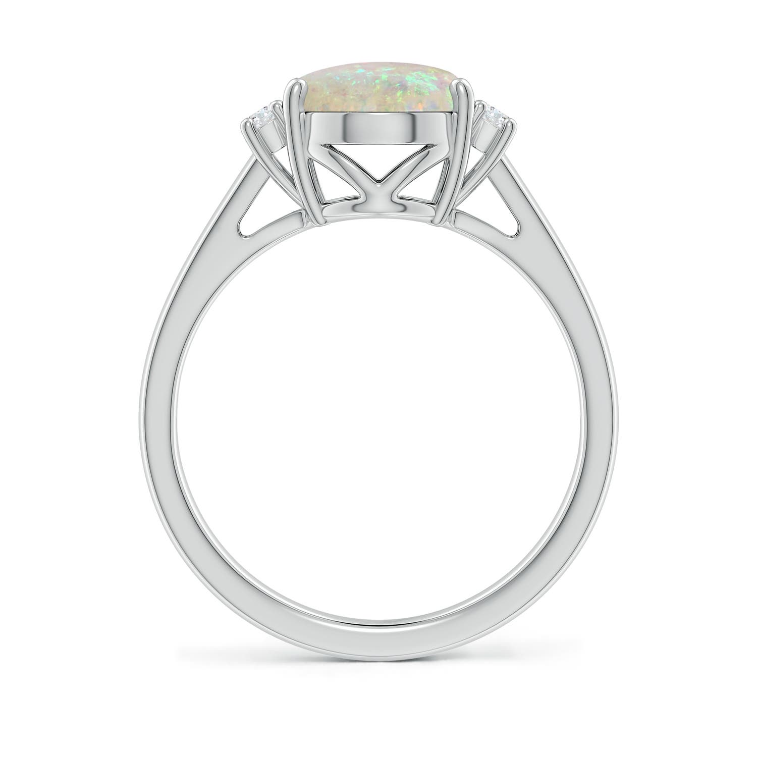 AAA - Opal / 1.61 CT / 14 KT White Gold