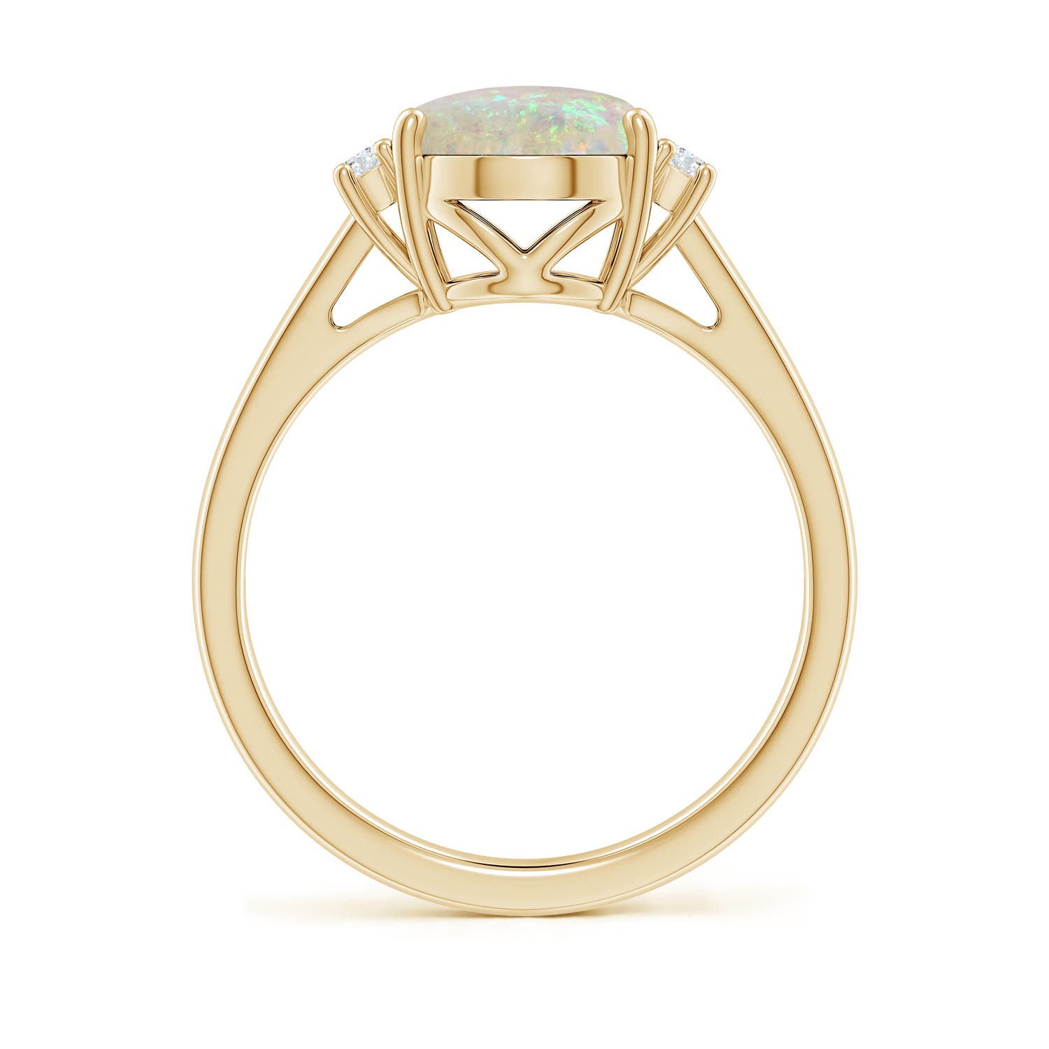 AAA - Opal / 1.61 CT / 14 KT Yellow Gold