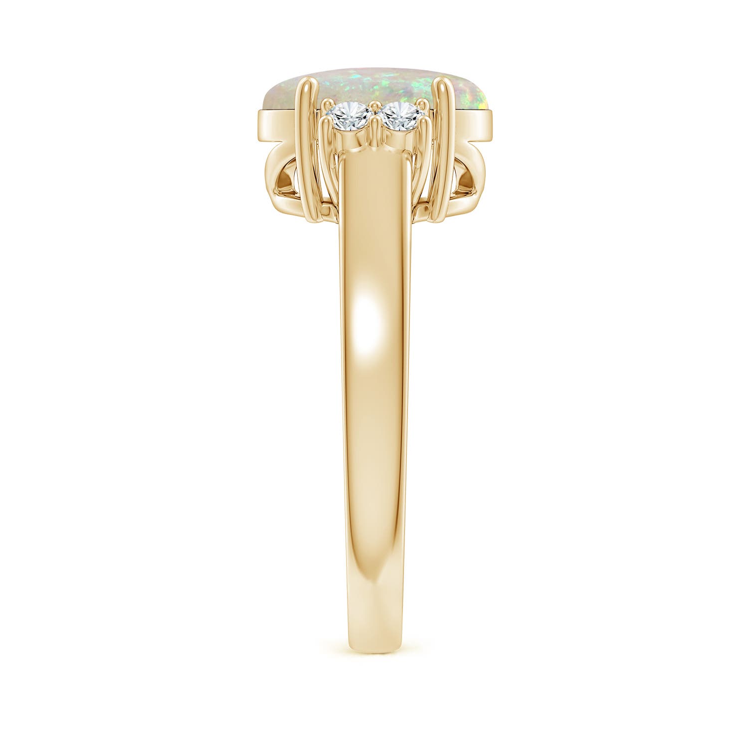 AAA - Opal / 1.61 CT / 14 KT Yellow Gold