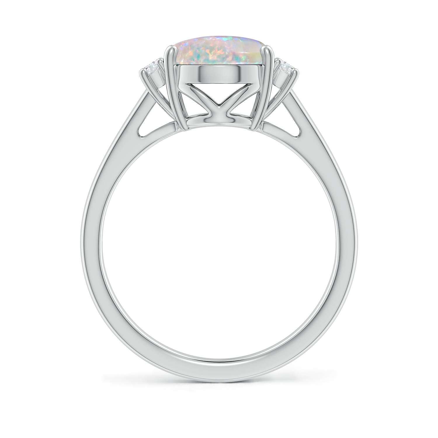 AAAA - Opal / 1.61 CT / 14 KT White Gold