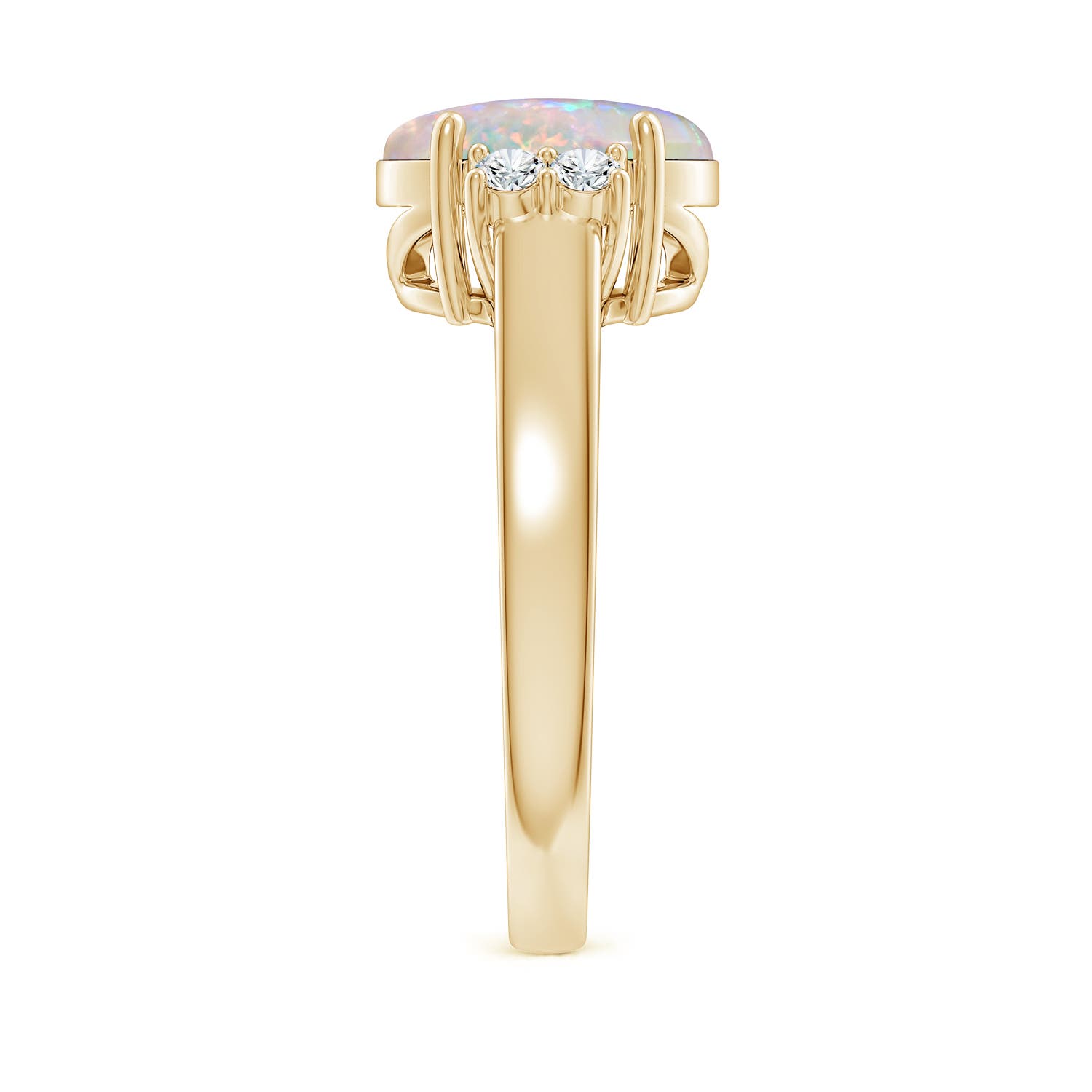 AAAA - Opal / 1.61 CT / 14 KT Yellow Gold