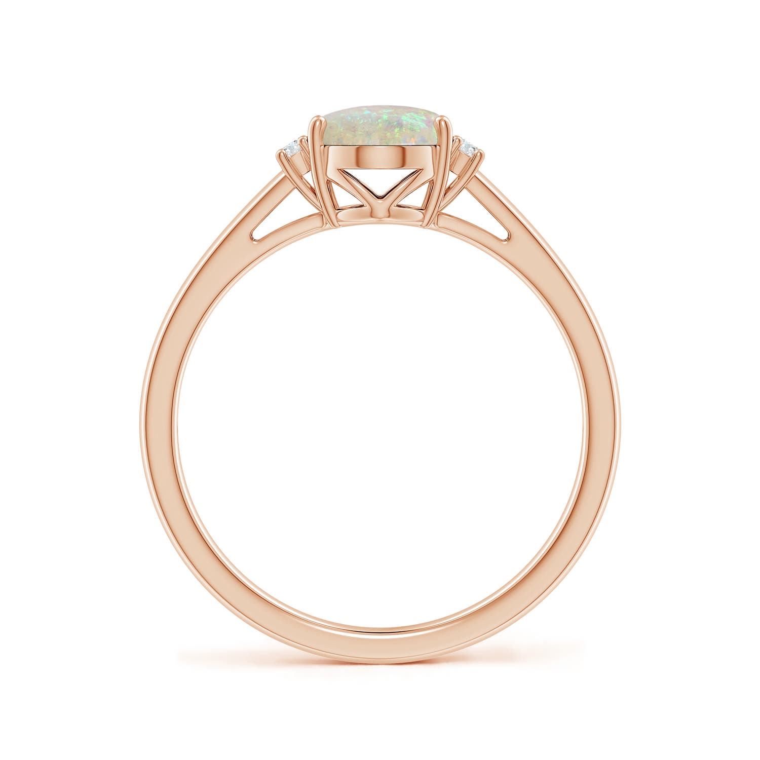 AAA - Opal / 0.87 CT / 14 KT Rose Gold