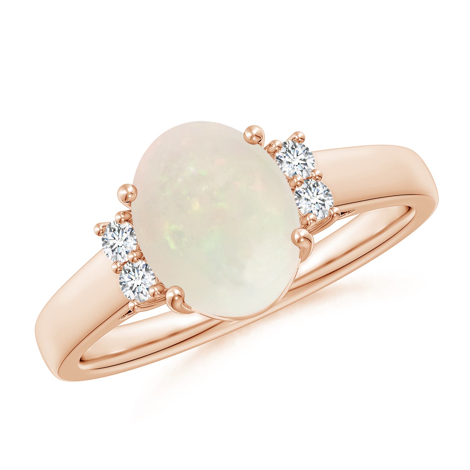 A - Opal / 1.2 CT / 14 KT Rose Gold