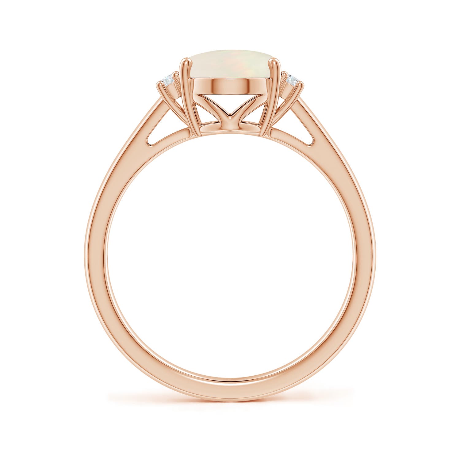 A - Opal / 1.2 CT / 14 KT Rose Gold