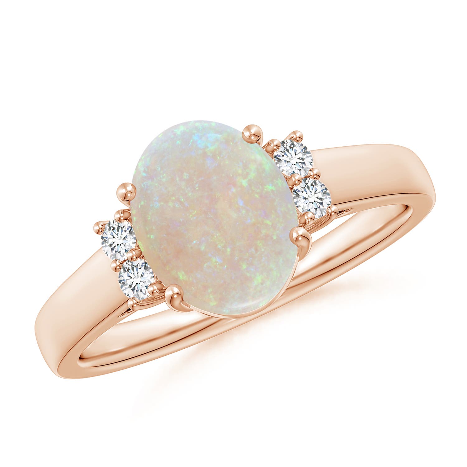 AA - Opal / 1.2 CT / 14 KT Rose Gold