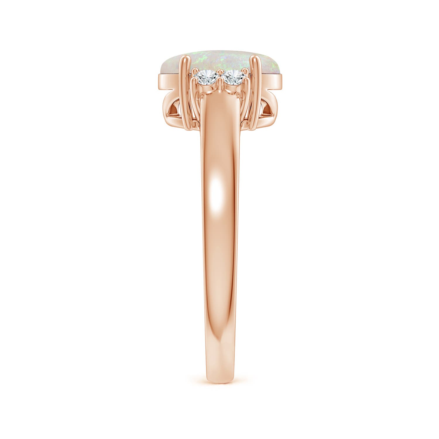 AA - Opal / 1.2 CT / 14 KT Rose Gold