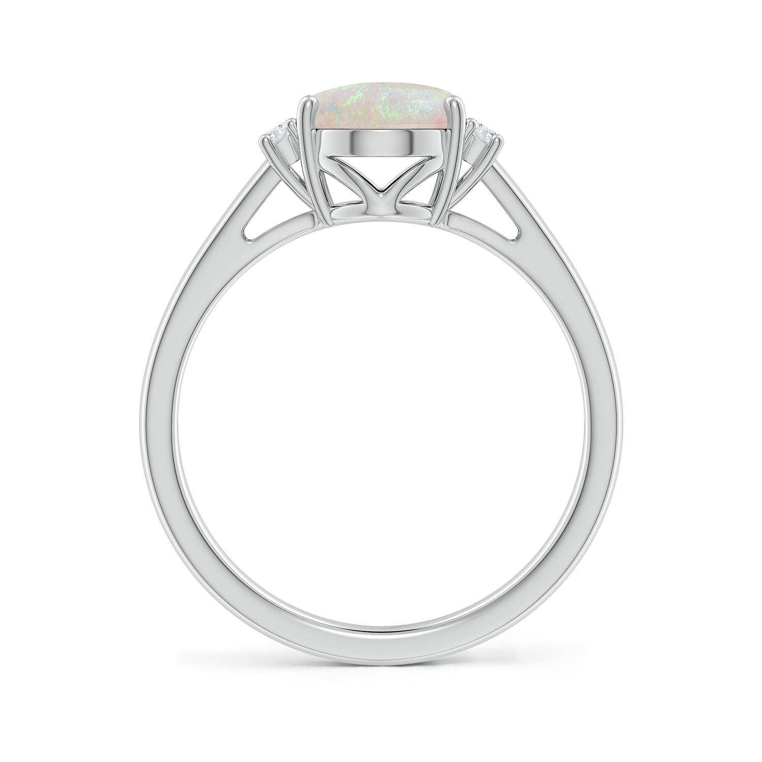 AA - Opal / 1.2 CT / 14 KT White Gold