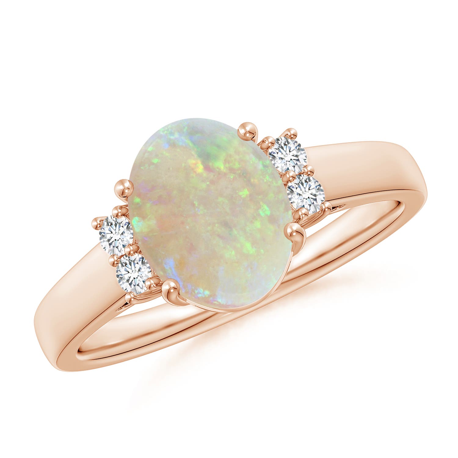 AAA - Opal / 1.2 CT / 14 KT Rose Gold