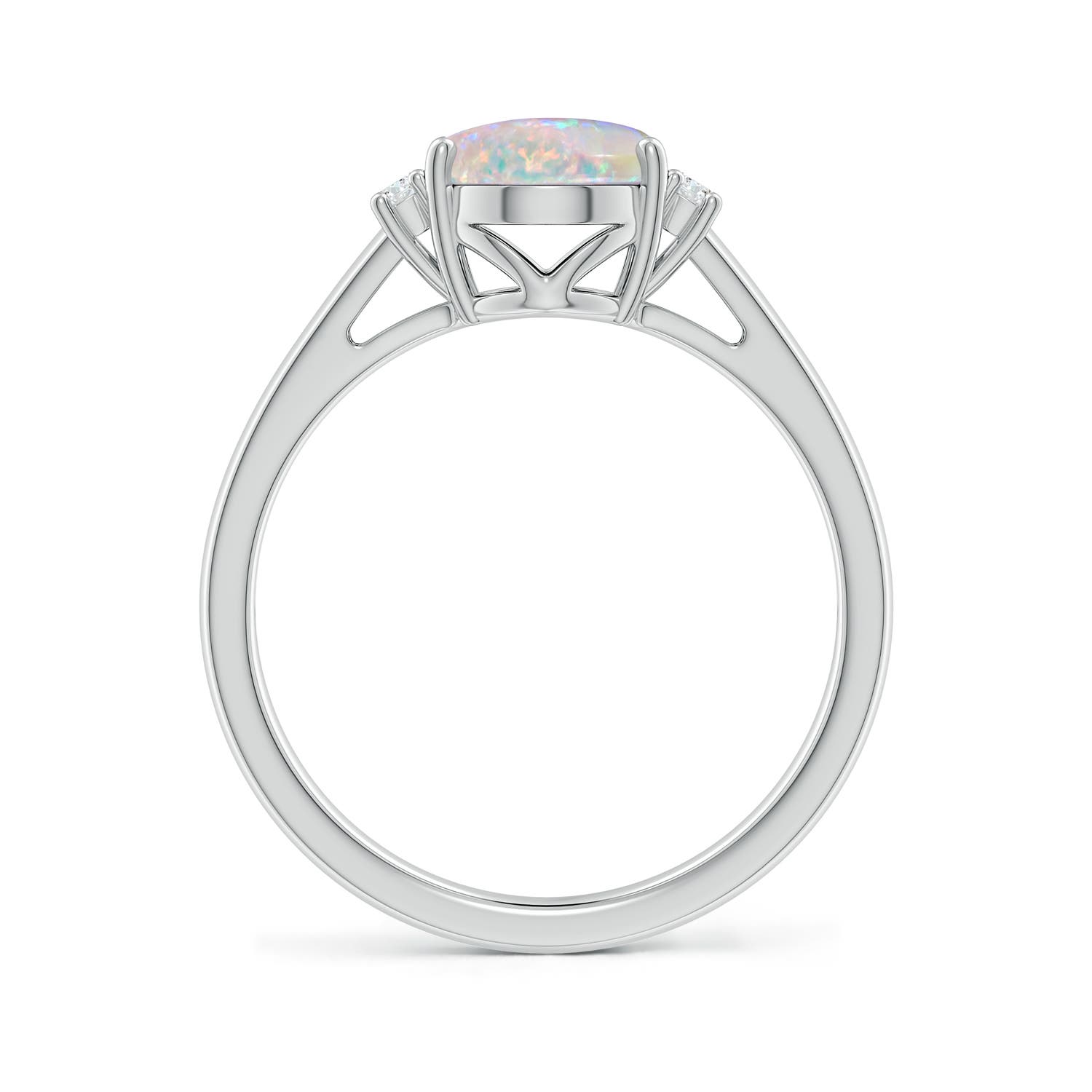 AAAA - Opal / 1.2 CT / 14 KT White Gold