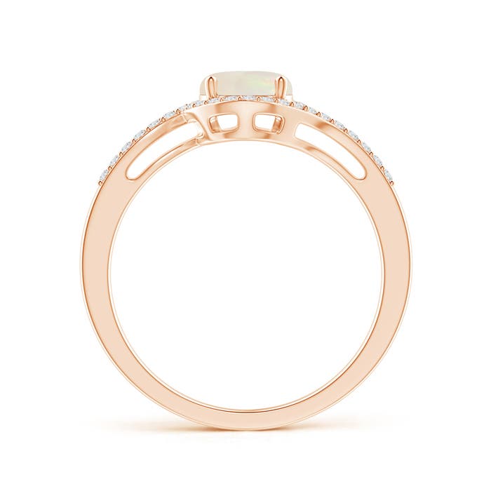 A - Opal / 0.66 CT / 14 KT Rose Gold