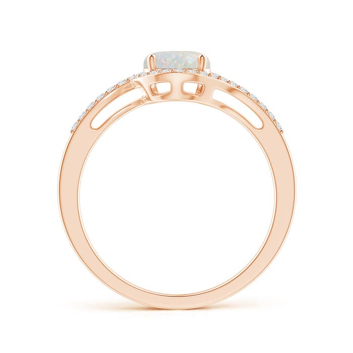 AA - Opal / 0.66 CT / 14 KT Rose Gold