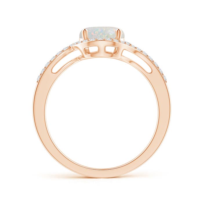 AA - Opal / 0.95 CT / 14 KT Rose Gold