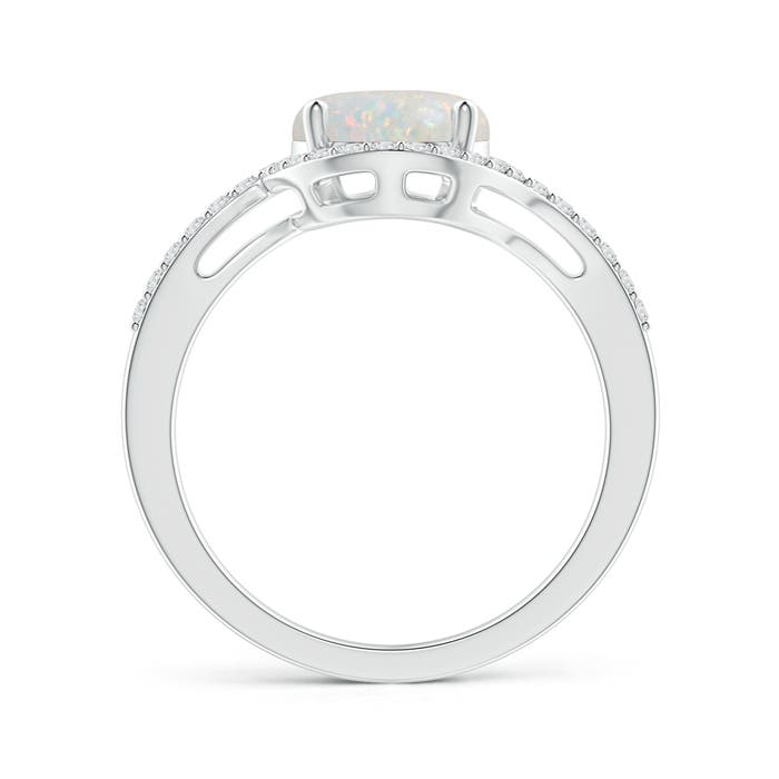 AA - Opal / 1.42 CT / 14 KT White Gold