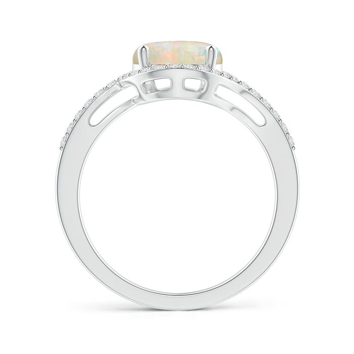 AAAA - Opal / 1.42 CT / 14 KT White Gold