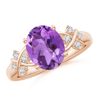 Oval AA Amethyst