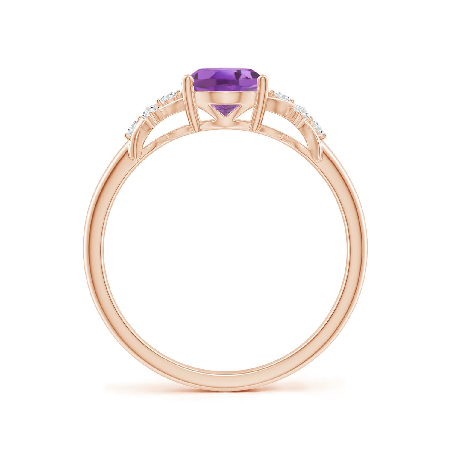 A - Amethyst / 1.23 CT / 14 KT Rose Gold