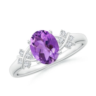 Oval AA Amethyst