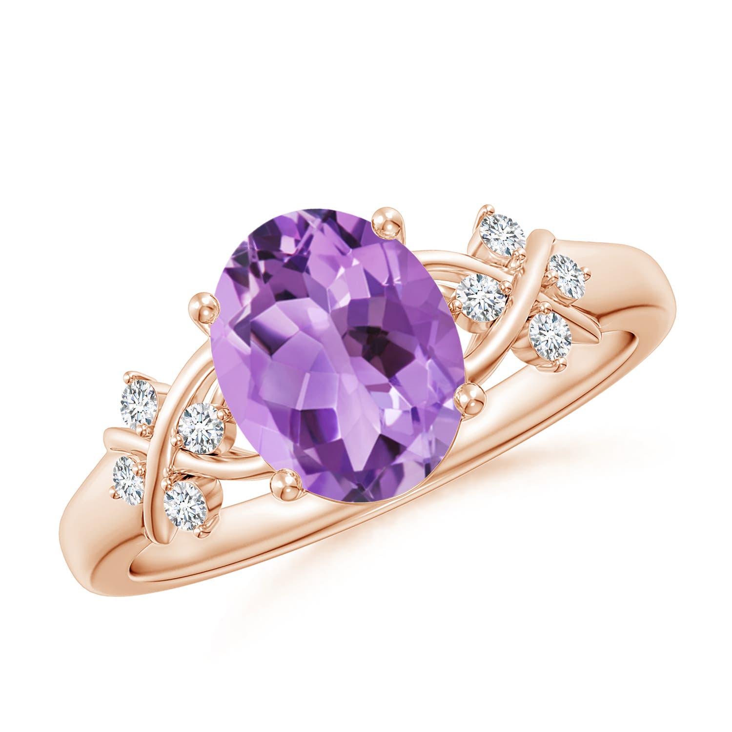 A - Amethyst / 1.71 CT / 14 KT Rose Gold