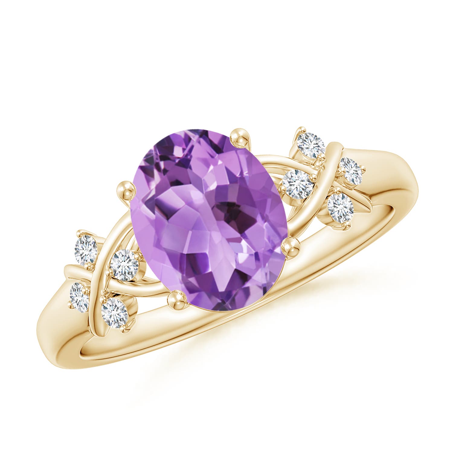 A - Amethyst / 1.71 CT / 14 KT Yellow Gold