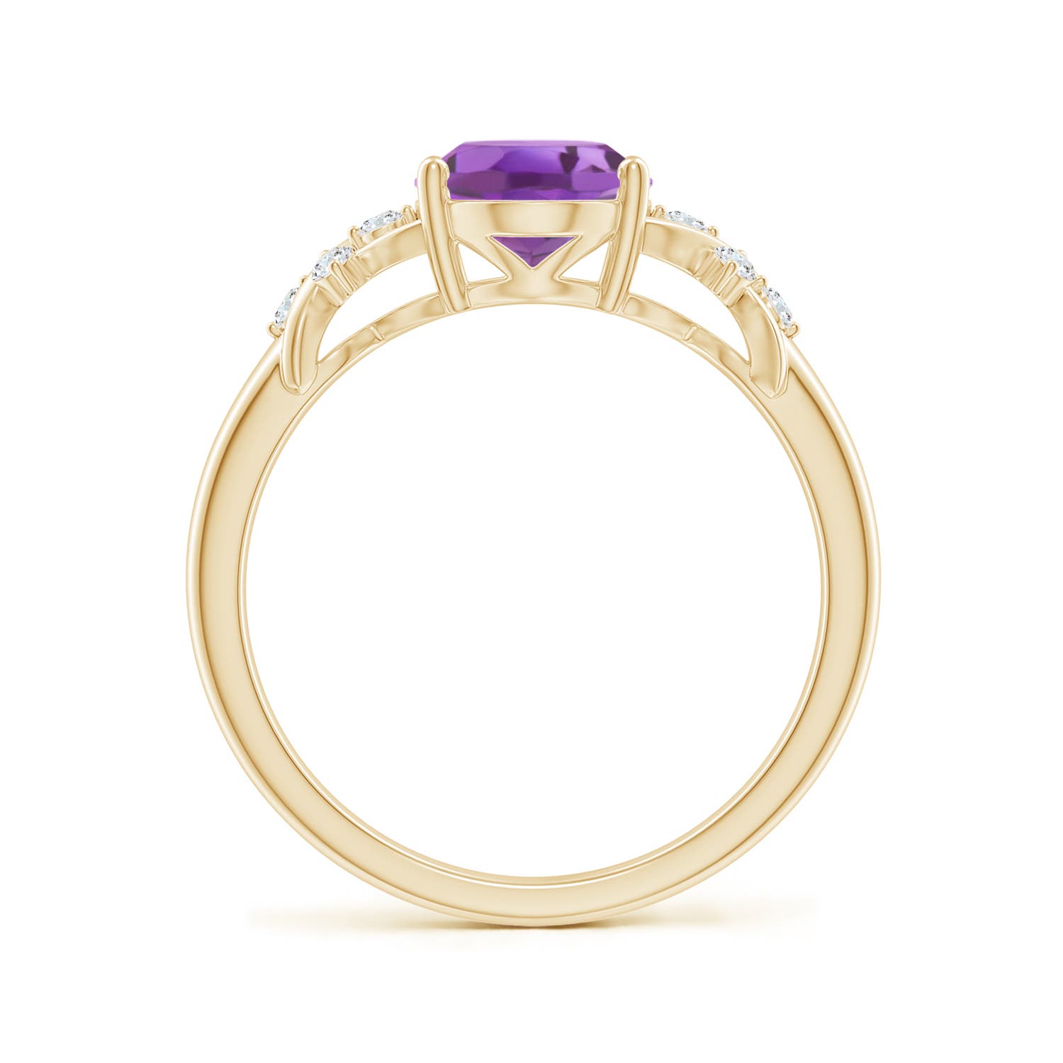 A - Amethyst / 1.71 CT / 14 KT Yellow Gold