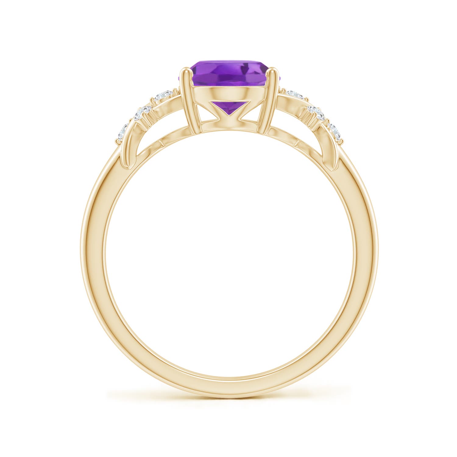 AA - Amethyst / 1.71 CT / 14 KT Yellow Gold