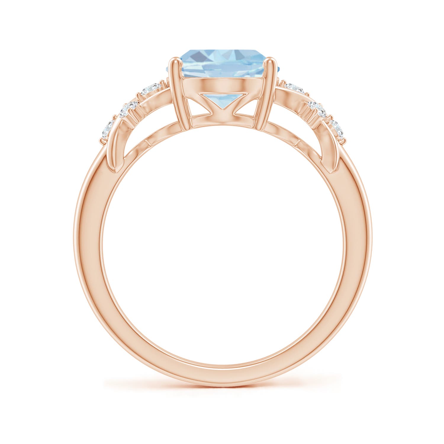 A - Aquamarine / 2.37 CT / 14 KT Rose Gold