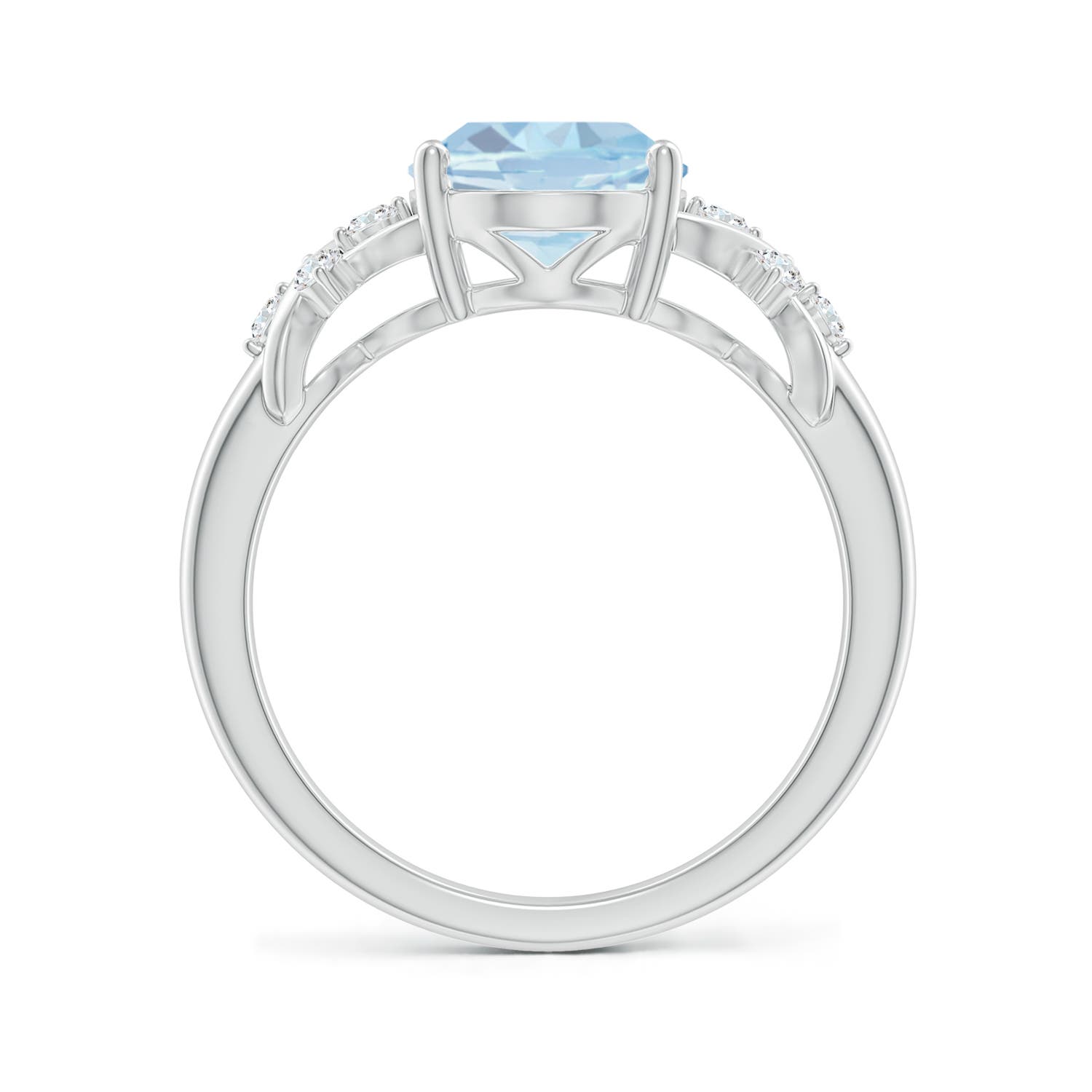 A - Aquamarine / 2.37 CT / 14 KT White Gold