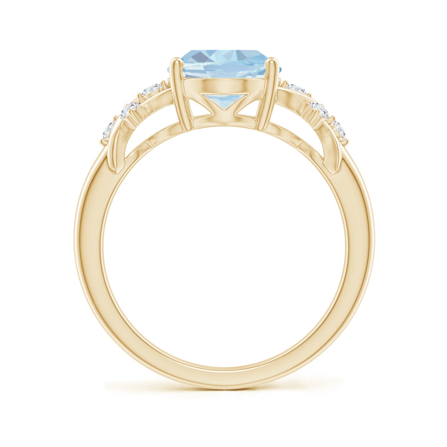 A - Aquamarine / 2.37 CT / 14 KT Yellow Gold