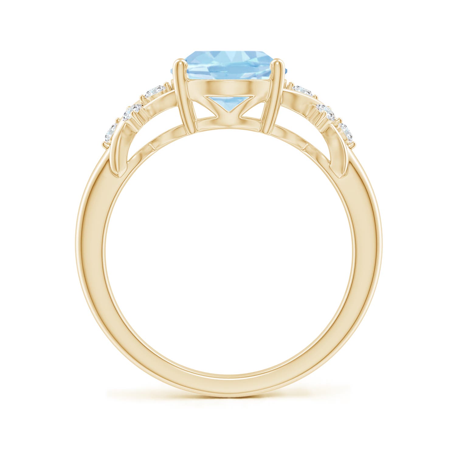 AAA - Aquamarine / 2.37 CT / 14 KT Yellow Gold