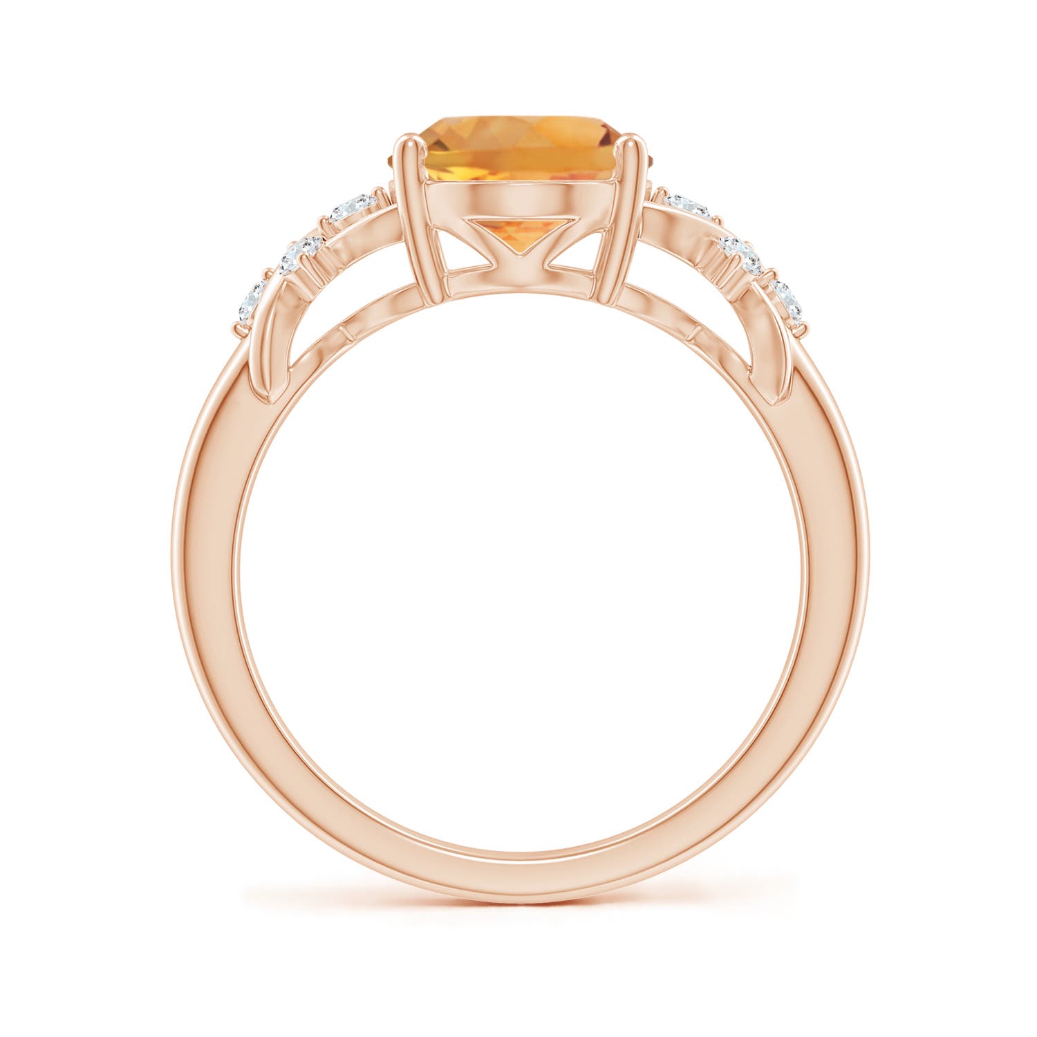 AA - Citrine / 2.67 CT / 14 KT Rose Gold