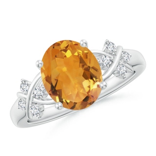 Oval AA Citrine