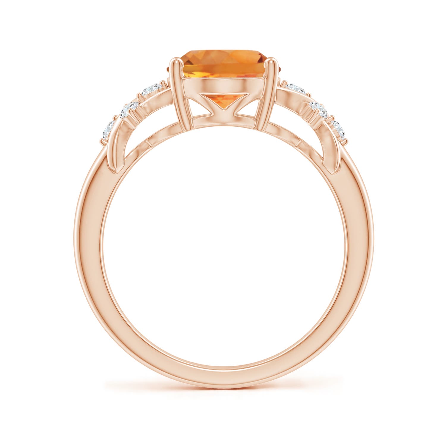 AAA - Citrine / 2.67 CT / 14 KT Rose Gold