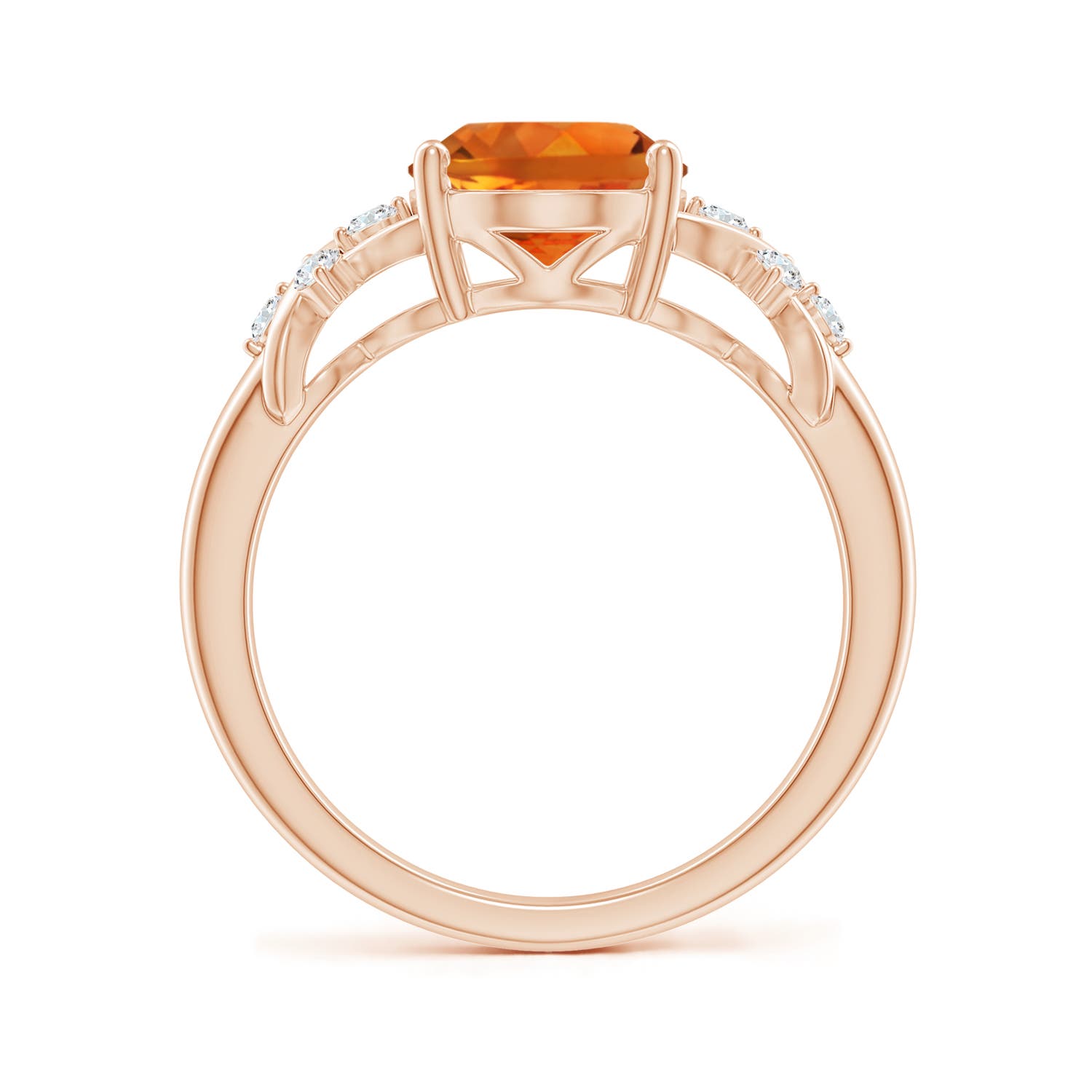 AAAA - Citrine / 2.67 CT / 14 KT Rose Gold