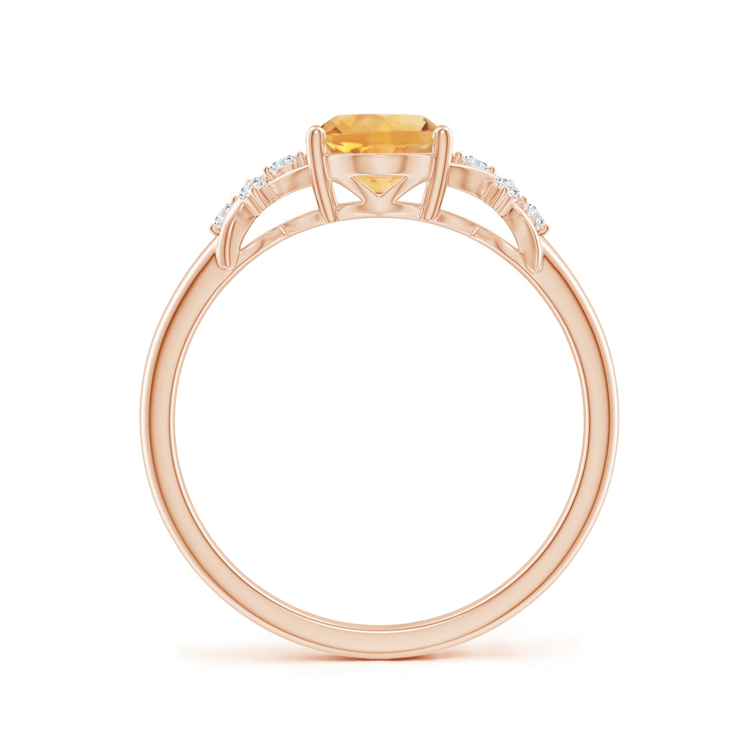 A - Citrine / 1.18 CT / 14 KT Rose Gold