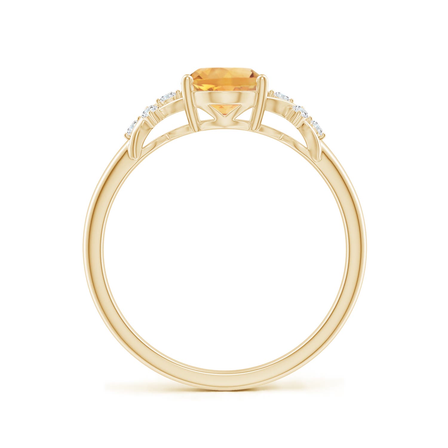 A - Citrine / 1.18 CT / 14 KT Yellow Gold