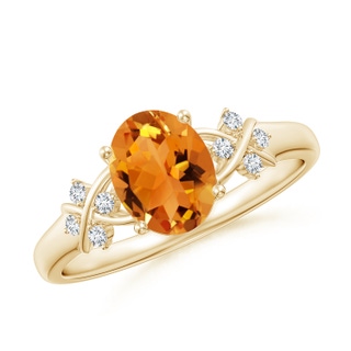 Oval AAA Citrine