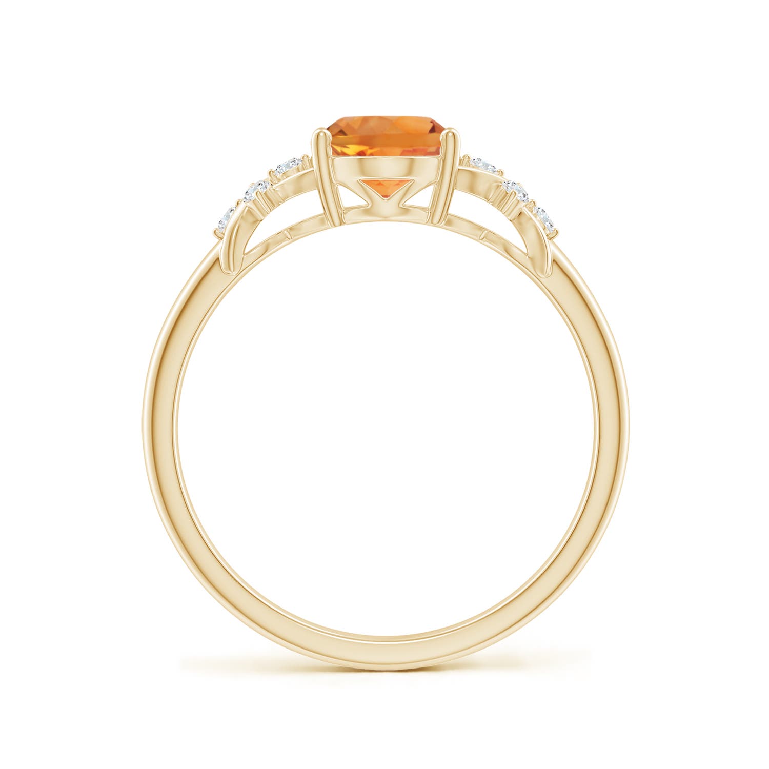 AAA - Citrine / 1.18 CT / 14 KT Yellow Gold