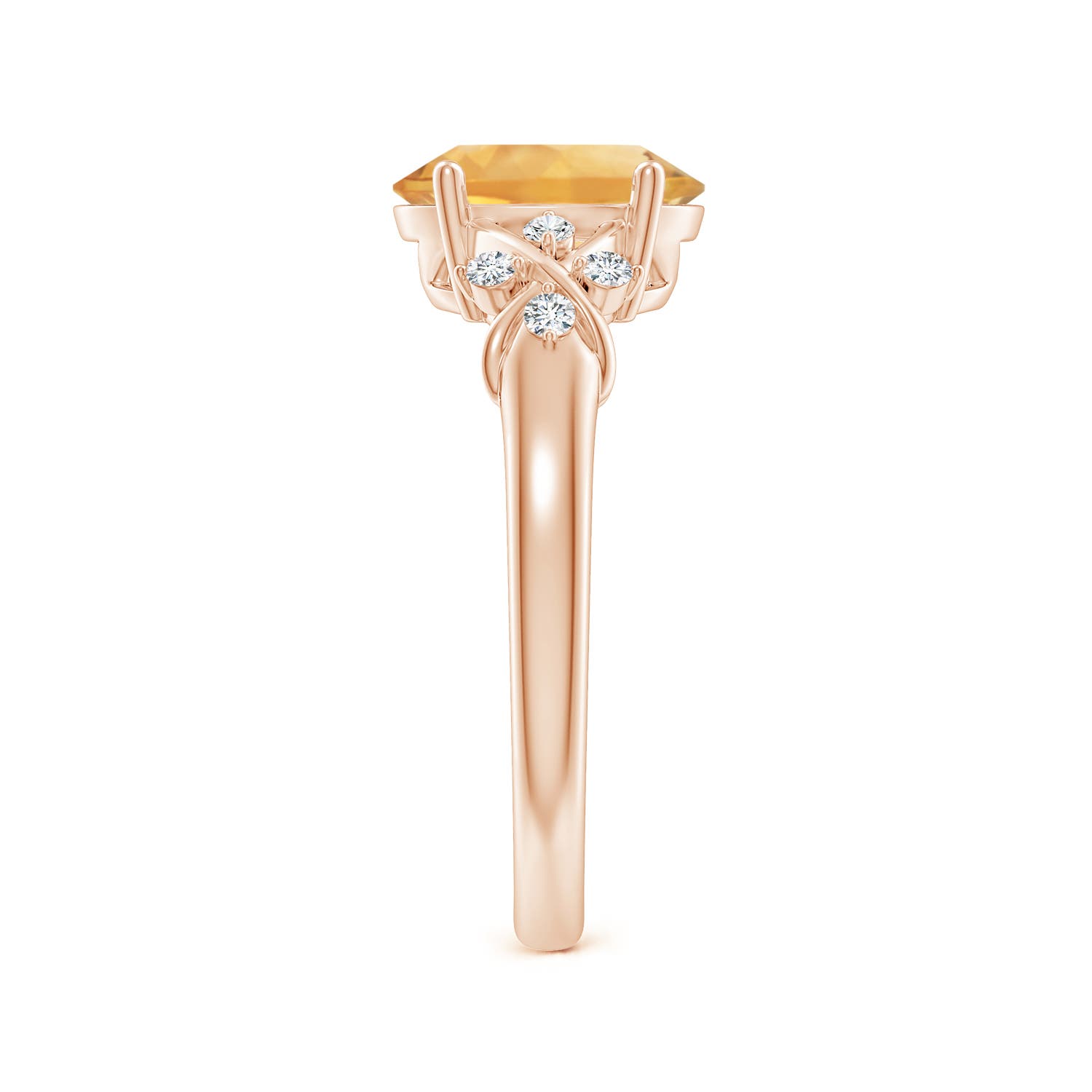 A - Citrine / 1.76 CT / 14 KT Rose Gold