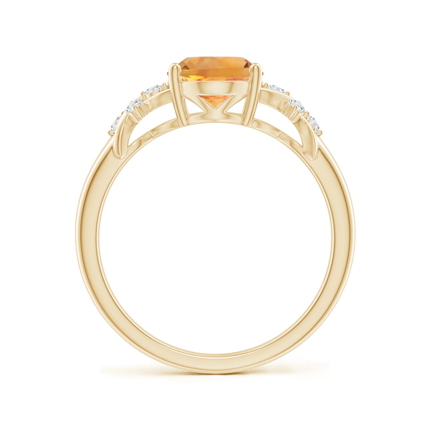 AA - Citrine / 1.76 CT / 14 KT Yellow Gold