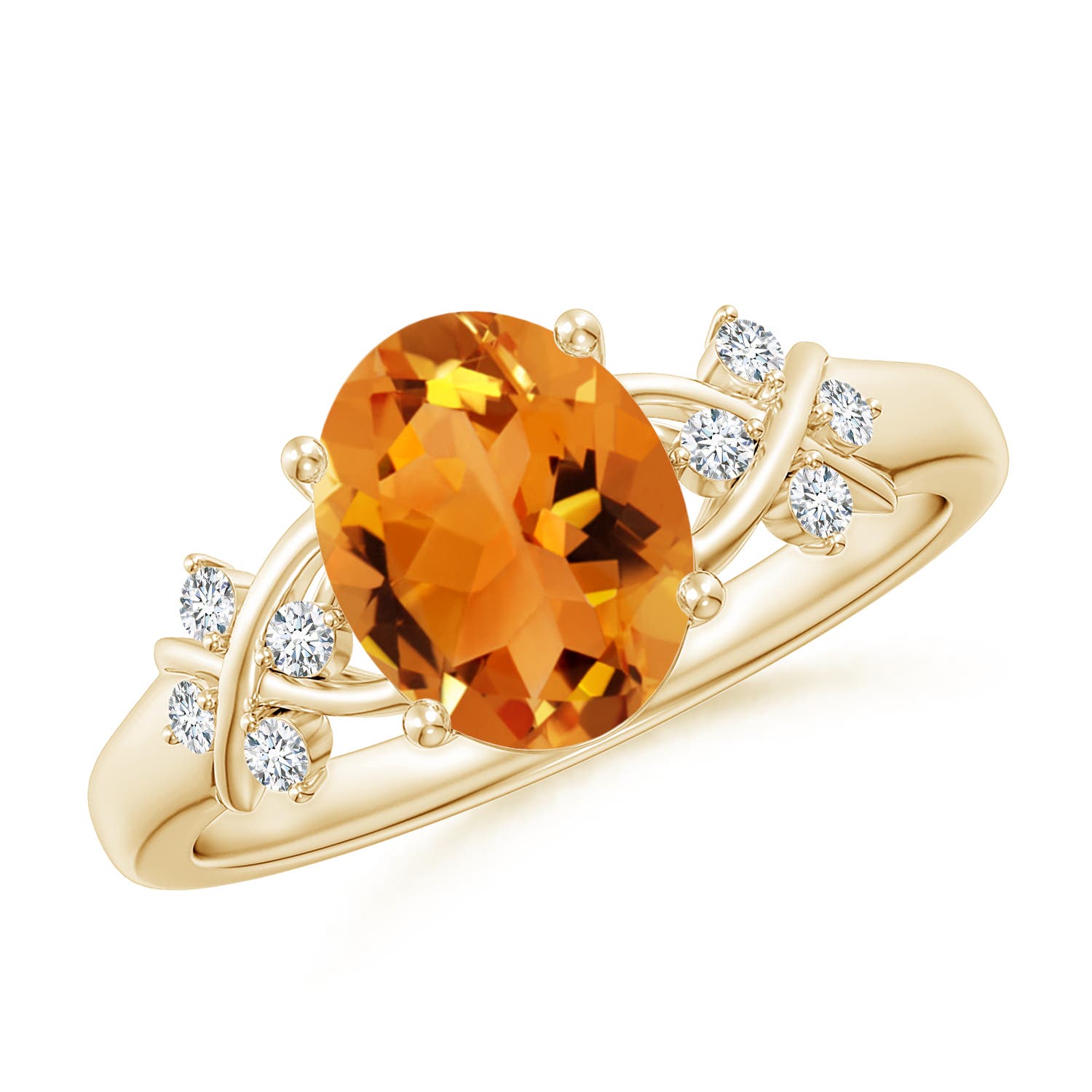 AAA - Citrine / 1.76 CT / 14 KT Yellow Gold