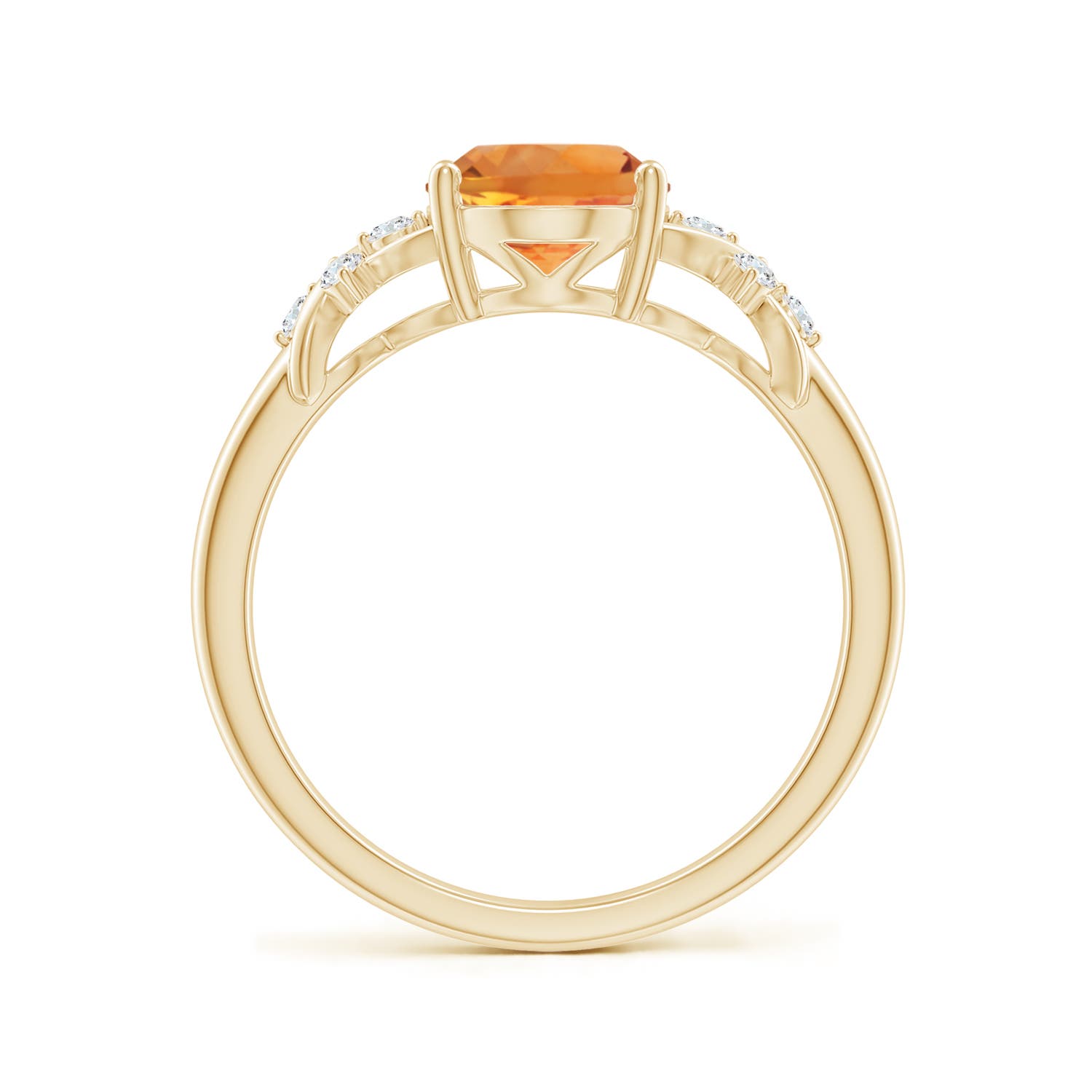 AAA - Citrine / 1.76 CT / 14 KT Yellow Gold