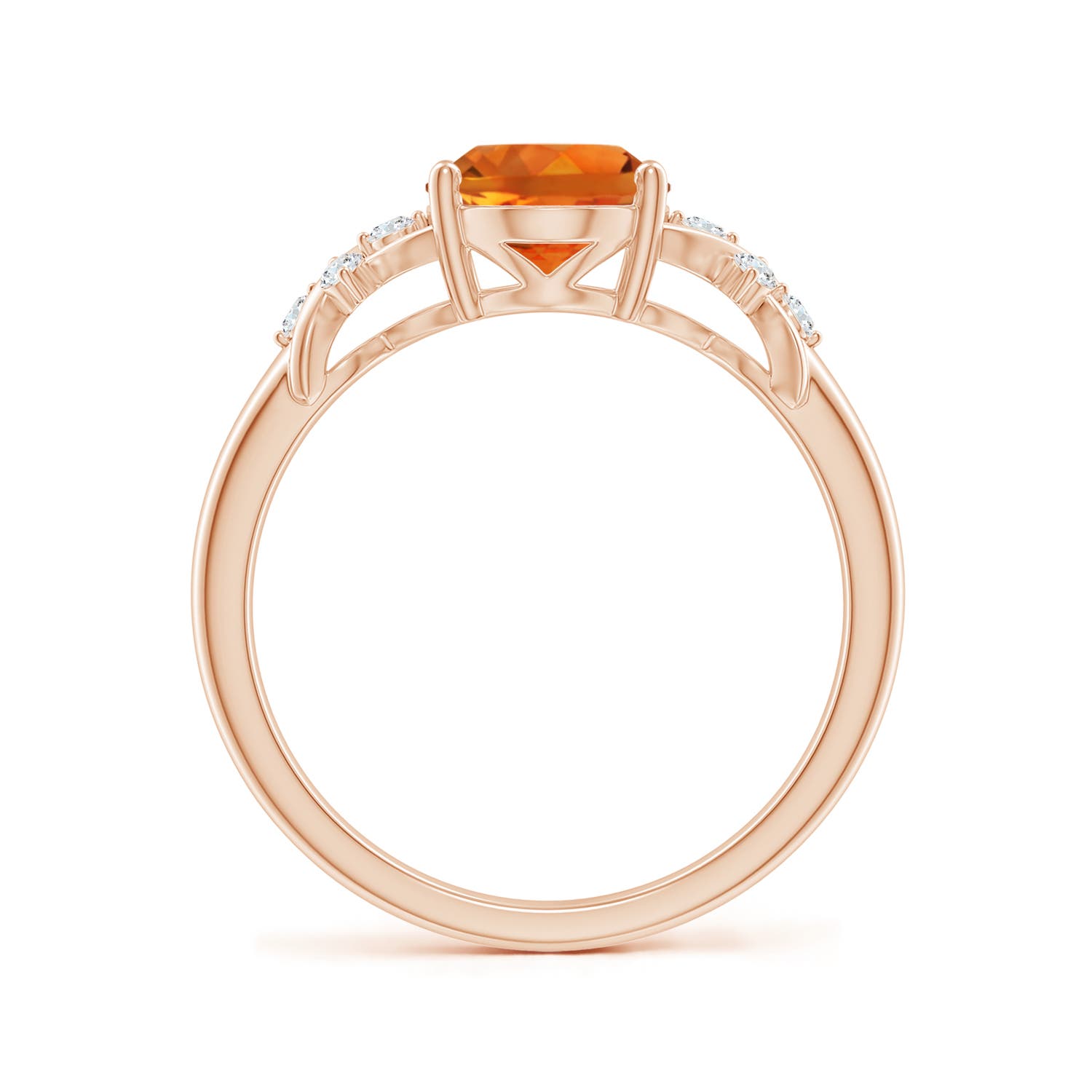 AAAA - Citrine / 1.76 CT / 14 KT Rose Gold