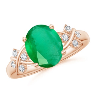 Oval A Emerald