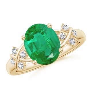 Oval AA Emerald